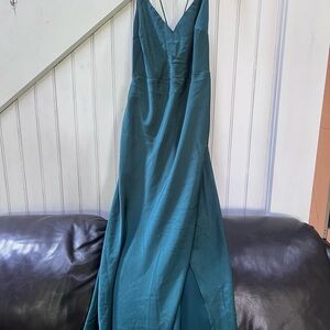 Hello Molly Teal Maxi Dress